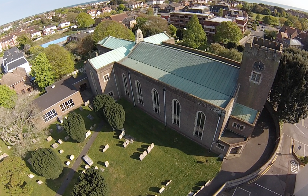 Church from the air